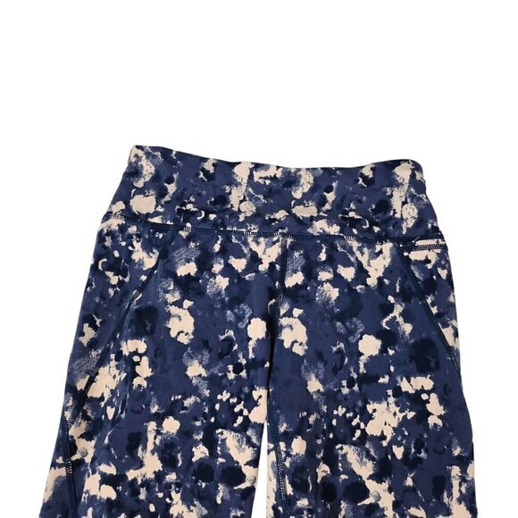 Sweaty Betty‎ Leggings XS Power 7/8 Length Blue Tie-Dye Run Workout Athleisure - Picture 3 of 10